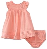 Calvin Klein Baby-girls Infant Sleeveless Eyelet Dress Set