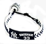 Nick Swisher New York Yankees Gamewear Official MLB Fan Bracelet