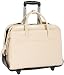 McKleinUSA Willowbrook 94987 W Series Italian Leather Detachable -Wheeled Ladies Briefcase (Sand)