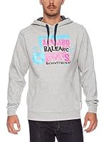 Seventy Seven Sudadera con Capucha Café Mambo 2010 (Gris)