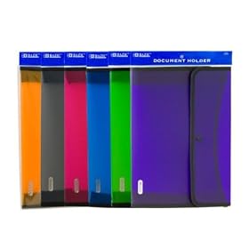 Bazic Square Flap Letter Size Document Holder Case Pack 72