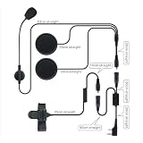 GSI Super Quality Two-Way Radio Headset Kit for Half-Face Motorcycle Helmets - Noise... by 