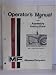 MF 1 post hole digger operators manual and assembly instructions
