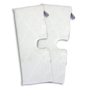 Euro-Pro Shark XLT3501 XL Microfiber Cleaning Pads for the Steam Pocket Mop, Set of 2