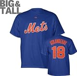 Darryl Strawberry Big & Tall New York Mets #18 Cooperstown Name and Number T-Shirt
