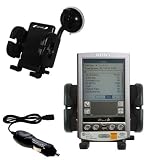 Review Gomadic  / Sony Clie T600 Flexible Auto Windshield Holder with Car Charger - Uses Gomadic TipExchange