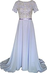 Chiffon/Satin Cocktail Evening Dress/Homecoming Dress/Prom Dress/Wedding Party Dress 