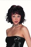 Choppy Layered Burgundy/black Wig