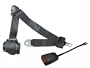3-Point Retractable Lap & Shoulder Seat Belt