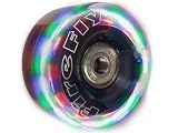 Firefly Techno Showtime Light Up Skate Wheels 8-Pack Indoor Outdoor 83A Hardness and Size 58mm or 62mm Roller Speed Skating Replacement Wheels Fire Fly Fireflies by Roller Derby