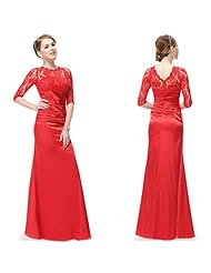 Lace Vintage Satin Scoop Neck Evening Dress/Prom Dress/Maxi Dress 
