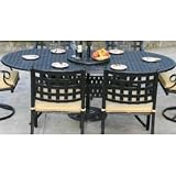 Alfresco Home 84 Oval Chateau Dining Table
