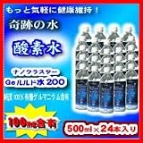 ナノクラスターGeルルド水200(500mL×24本)