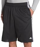 41bNi7mpGCL. SL160  adidas Mens Triple Up Mini Mesh Shorts, Black/White, XX Large