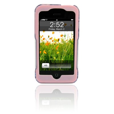 Incipio SILICRYLIC  Case for iPhone 1G Light Pink,Clear