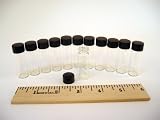 Glass Vials, 1 Dram, Pack of 12