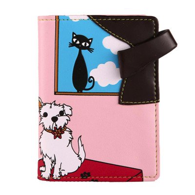 Vendula Kartenetui FRIENDS APPLIQUE pink