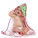 Baby Girl Pink Initial Hooded Terry Towel