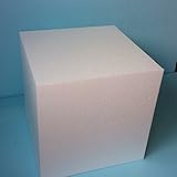 【ノーブランド品】発泡スチロールかたまり　３個　４５０mm×４５０mm×５００mm　普通硬さ