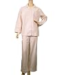 Mas d'Ousvan Rosalie Blue Pink Stripes Pajamas Pure Cotton ~ 3 sizes