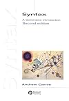 Syntax: A Generative Introduction (Introducing Linguistics)