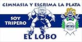Sporting Goods : ARGENTINA GIMNASIA Y ESGRIMA EL LOBO BIG OFFICIAL FLAG POSTER