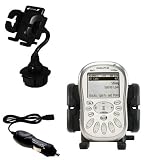 Delphi MyFi XM2 Go Auto Cup Holder with Car Charger - Uses Gomadic TipExchange
