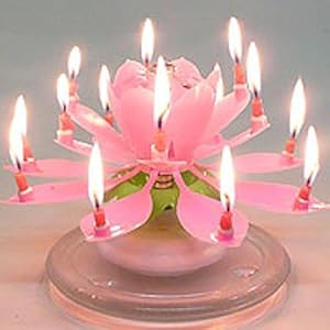 The Amazing Happy Birthday Candle - PINK