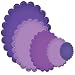 Spellbinders S4-111 Nestabilities Large Classic Scalloped Ovals Die Template