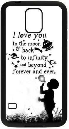 LYYF New Fashion Cool High Quality I Love You to the Moon Hard Case/cover for Samsung Galaxy S5 9600