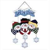 41bNtcEgf3L. SL160  Wood Snowman Wall Plaque   Style 34754