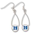 Duke University French Loop Earrings NCAA