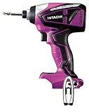 日立工機 18V コードレス インパクトドライバー 充電式 レッド 蓄電池・充電器別売り 本体のみ WH18DBEL(NN)