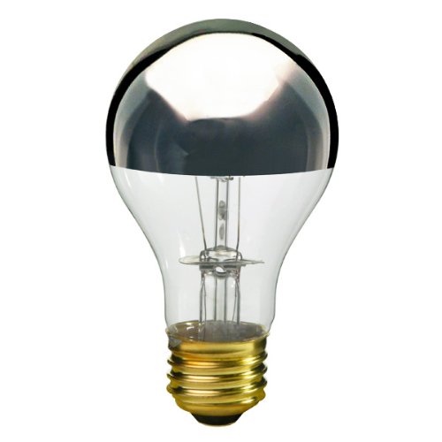 Satco S3956 130-Volt 100-Watt Silver Crown