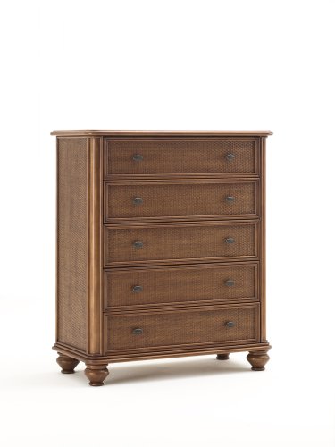 Bonavita Tomi Collection 5 Drawer Dresser, Cinnamon