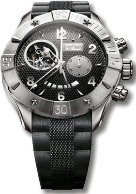 41bNzeJmmwL Zenith Mens Defy Classic El Primero Watch #03.0526.4021/21.R642