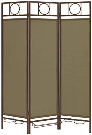Comtemporary Privacy Screen Bronze-Sage