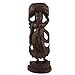 Wood Carving Women Statue Indian Artifacts 12.5 x 4 inches (wsculp063)