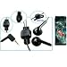 GENUINE Nokia 6303 Classic, 6303i Classic STEREO Headset Handsfree Headphones Earphones with Microphone - Includes free Hi-etech mobile phone sleeve