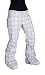 Betty Rides Women's Classic Rocker Snowboard/Ski Pants (Pink Plaid, Medium)