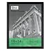 ~:~ DAX MANUFACTURING INC. ~:~ Black Wood Poster Frame with Plexiglas Window, Wide Profile, 18 x 24