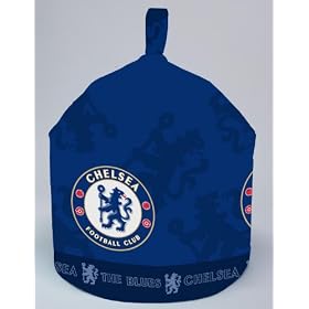 Chelsea CFC Football Crest Blue Bean Bag OFFICIAL