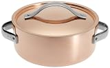 Gordon Ramsay by Royal Doulton Copper 4-Quart Casserole with Lid