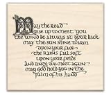 Inkadinkado Mounted Stamp OLD IRISH BLESSING For Scrapbooking, Card Making  Craft Projects