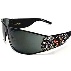 ED HARDY EHS 018 color BLACK Sunglasses
