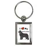 I Love My Newfoundland Key Chain