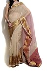 Sarees - Supernet Cotton Banarasi Zari Border Saree
