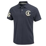 Chicago Cubs Cooperstown Bogee Polo Shirt by Majestic