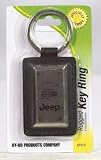 HY-KO PROD CO #KF810 LTHR Jeep Key Chain