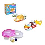 Zhu Zhu Pets Hamster House Starter Set With Add on Skateboard and Boat